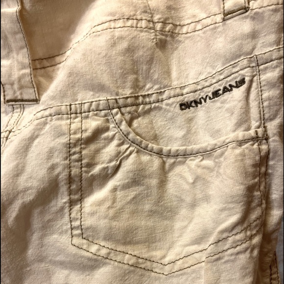 DKNY Linen Capris Size 2 - Picture 6 of 9
